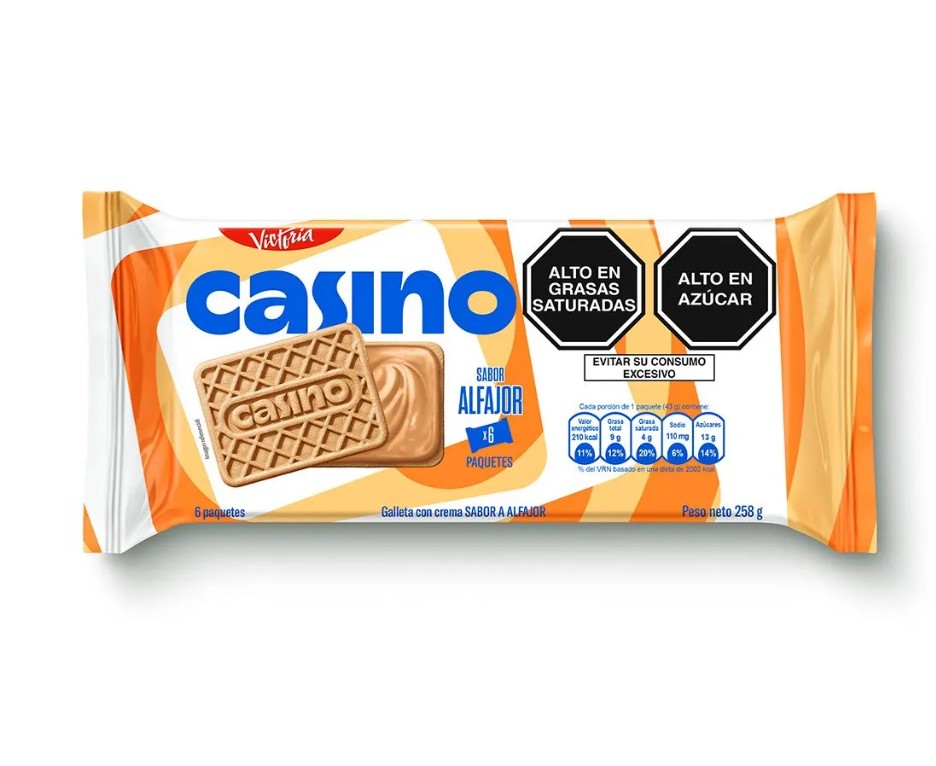 Pack de Galletas Casino x6 Alfajor