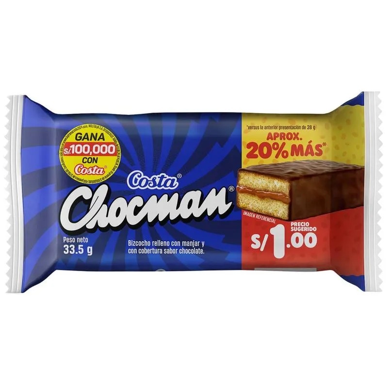 Chocman granel 33.5g