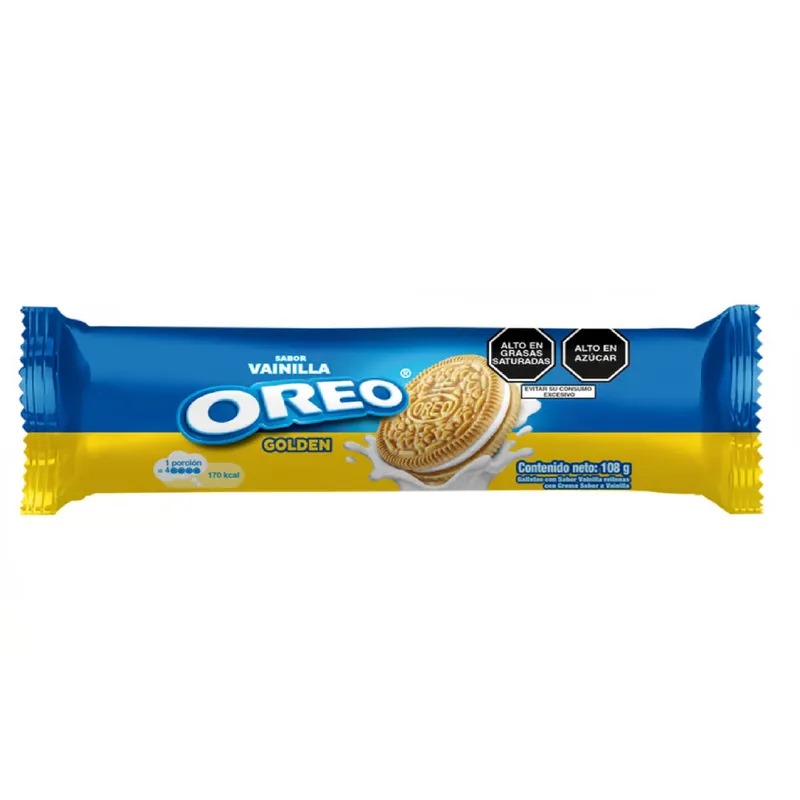 Oreo Golden Vainilla Taco 108g