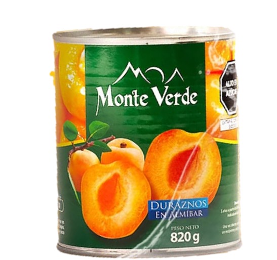 Duraznos Monteverde 820 g