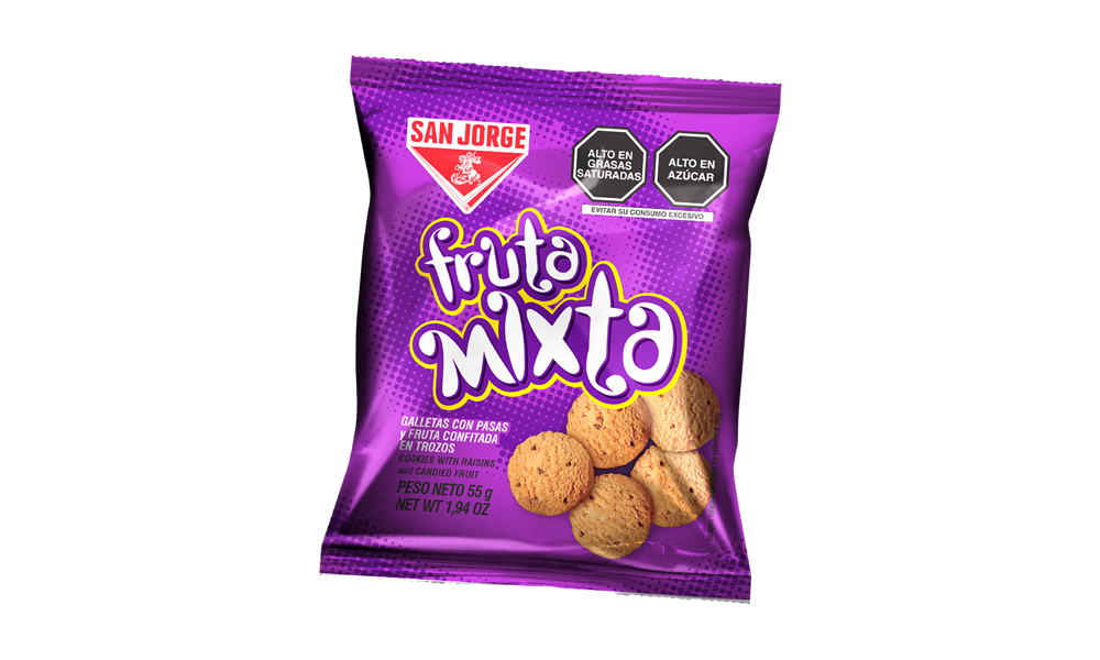 Fruta Mixta 55g San Jorge