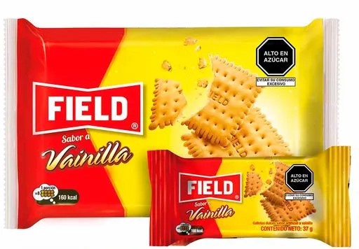Paquete Vainilla Field 222g x6